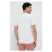 Tričko Guess JAMEY pánske, biela farba, vzorované, Z2BI09 J1314