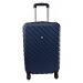 Semiline Unisex's Suitcase 5457-20 Navy Blue 20"