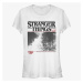 Queens Netflix Stranger Things - Upside Photo Women's T-Shirt White