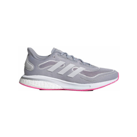 Dámska bežecká obuv ADIDAS Supernova W halo silver cloud white screaming pink