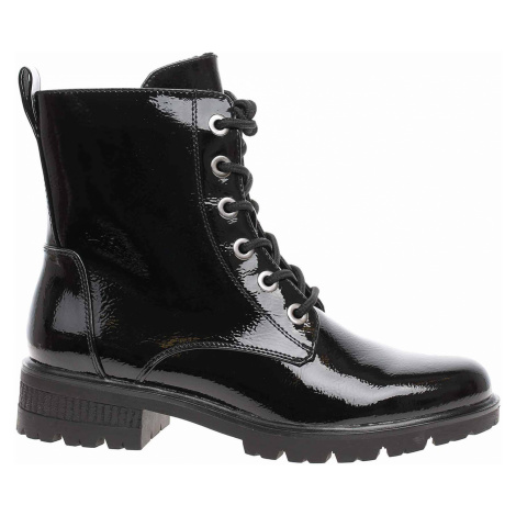 Dámská kotníková obuv Tamaris 1-25280-25 black patent 1-1-25280-25 018