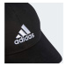 Šiltovka ADIDAS BBALL CAP COT BLACK WHITE