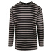 Regular Stripe LS Asphalt/Black