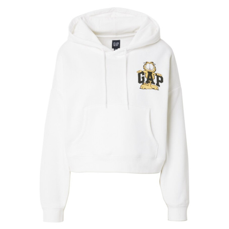 GAP Mikina 'JAPAN GARFIELD X GAP'  zlatá žltá / čierna / biela