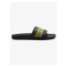 Quiksilver obuv Rivi Wordmark Slide black orange blue