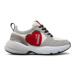 LOVE MOSCHINO Sneakersy JA15515G1FIO412A Sivá