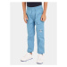 Calvin Klein Jeans Jogger nohavice IB0IB01675 Modrá Regular Fit