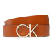 Calvin Klein Dámsky opasok Re-Lock Ck Rev Belt 30mm K60K610156 Hnedá