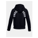 Mikina Under Armour Rival Fz Hoodie-Blk - 122
