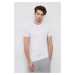 Tričko Versace (2-pack) pánske, biela farba, jednofarebné, AU04023