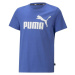 Puma ESS LOGO TEE B Chlapčenské tričko, modrá, veľkosť