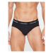 Calvin Klein Underwear Súprava 5 kusov slipových nohavičiek 000NB2876A Čierna