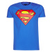 Yurban  SUPERMAN LOGO CLASSIC  Tričká s krátkym rukávom Modrá