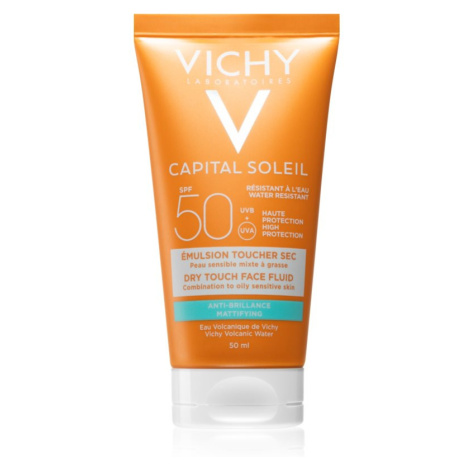 Vichy Capital Soleil Idéal Soleil ochranný zmatňujúci fluid na tvár SPF 50