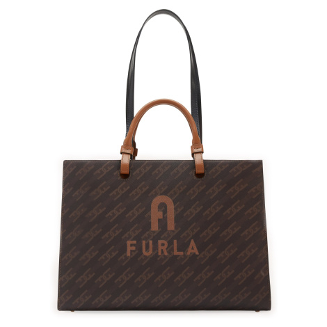 Kabelka - FURLA VARSITY STYLE L TOTE E/W hnedá