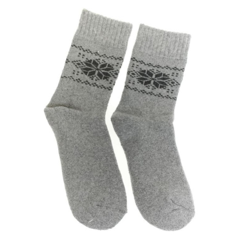 Sivé ponožky ERDE