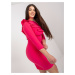 Coral cocktail dress larger size with 3/4 sleeves
