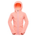 Alpine Pro Sperto Detská softshell bunda KJCC318 neon salmon