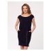 Look Made With Love Woman's Dress 29 Caraibi Navy Blue