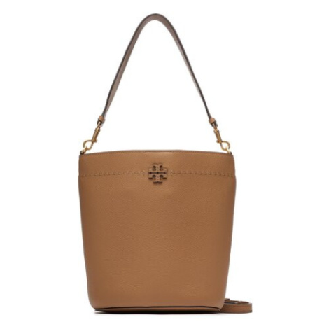 Tory Burch Kabelka McGraw Bucket Bag 143544 Hnedá