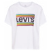 LEVI'S ® Tričko 'Graphic Varsity Tee'  zmiešané farby / biela