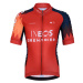 BONAVELO Cyklistický dres s krátkym rukávom - INEOS 2024 KIDS - červená/modrá