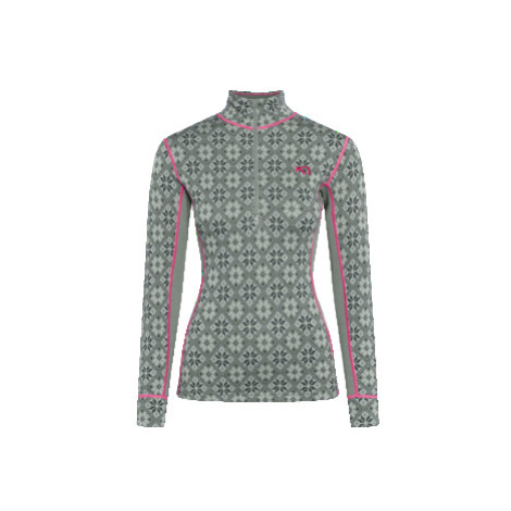 Dámska funkčná mikina Kari Traa Rose Half Zip Baselayer Top