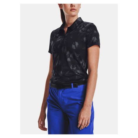 Čierne športové polo tričko Under Armour UA Zinger Blur Polo