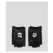 Rukavice Karl Lagerfeld K/Ikonik 2.0 Fingerless Glove Čierna
