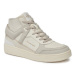 Calvin Klein Jeans Sneakersy Basket Cupsole Mid Lth Ml Fad YM0YM00883 Béžová