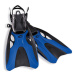 CRIVIT Potápačská a šnorchlovacia súprava pre dospelých (modrá/čierna)