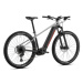 Horský elektrobicykel MONDRAKER Prime, black nimbus grey flame red