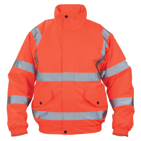 Cerva Cloton Pánska zimná bunda 03010562 oranžová