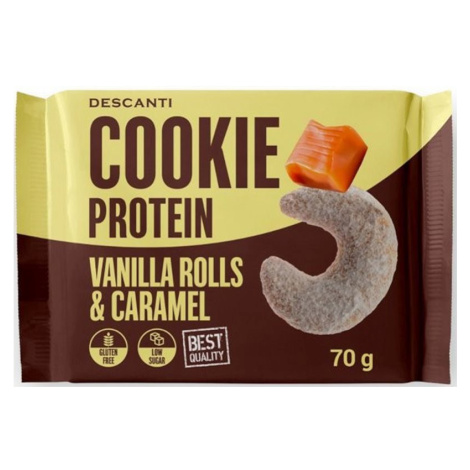 Descanti Protein Cookie proteínová sušienka príchuť Vanilla Rolls