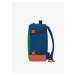 Červeno-zelený unisex ruksak CabinZero Classic Tropical blocks (36L)