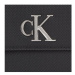 Calvin Klein Jeans Kabelka Minimal Monogram Saddle Bag22 T K60K611961 Čierna