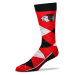 Chicago Blackhawks ponožky graphic argyle lineup socks