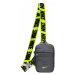 Nike Sportswear Taška cez rameno 'Advance'  sivá / neónovo žltá / čierna