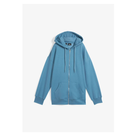 Mikinová bunda s kapucňou bonprix