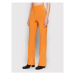 Remain Bavlnené nohavice Jessie RM1226 Oranžová Slim Fit