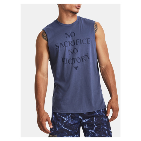 Under Armour Pjt Rock SMS SL Tank-BLU