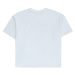 Calvin Klein Jeans Tričko  strieborná / biela ako vlna