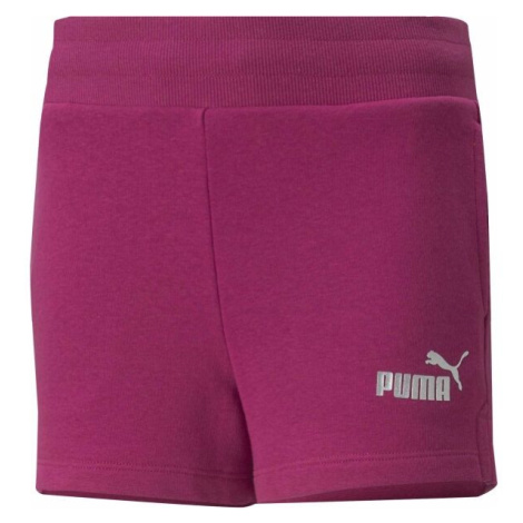 Puma Dievčenské kraťasy Dievčenské kraťasy, ružová, veľkosť