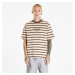 Tričko GUESS Horizontal Stripe Tee Coarse Brown Multi