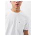 Tričko GAP Pocket Micro Logo Tee Optic White V6