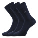 Lonka Dipool Pánske ponožky s extra voľným lemom - 3 páry BM000001525500100535 tmavo modrá