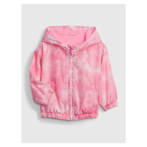 Ružová dievčenská ľahká bunda GAP