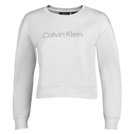 Calvin Klein PW PULLOVER Dámska mikina, biela, veľkosť