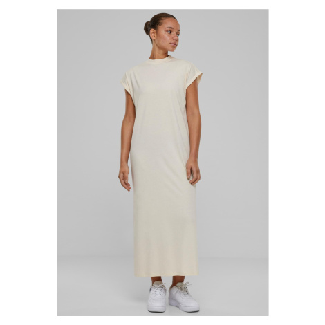 Women's Urban Classics Long Extended Shoulder Dress - Cream