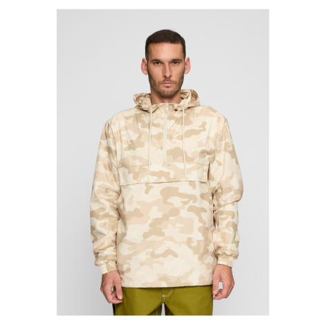 Camo Pull Over Windbreaker sandcamo Urban Classics